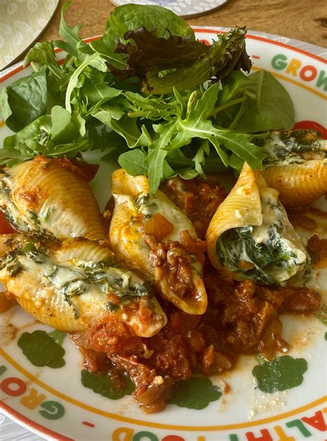Stuffed Pasta Bolognese Recipe Image By Andrea Pinch Of Nom