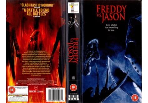 Freddy Vs Jason On Entertainment In Video United Kingdom VHS Videotape