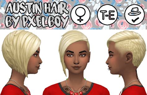 Sims 4 Maxis Match Undercut Hair Cc Guys Girls Fandomspot