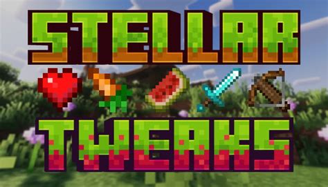 Stellar Tweaks Minecraft Texture Pack