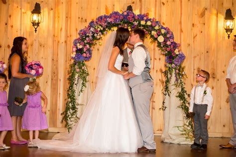 Gorgeous Floral Wedding Decor For The Indoor Ceremony Arch Love This