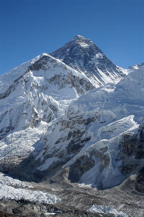 The mountain, which is part of the himalaya range in high asia, is located on the border between nepal and tibet. Mount Everest - Wikipedia