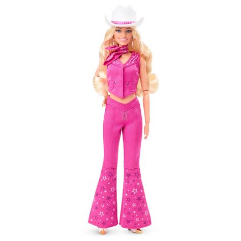 mattel barbie the movie margot robbie doll pink western cowgirl outfit “a” sistema muniatalaya
