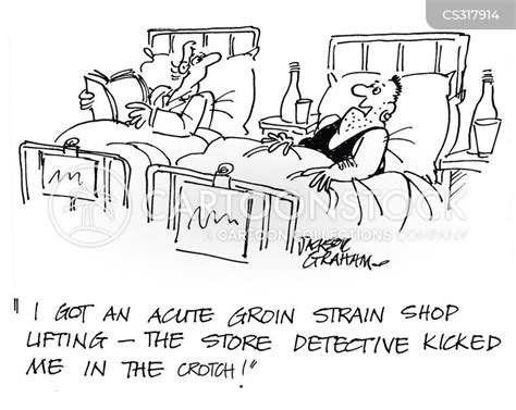 Groin Strain Cartoons And Comics Funny Pictures From Cartoonstock