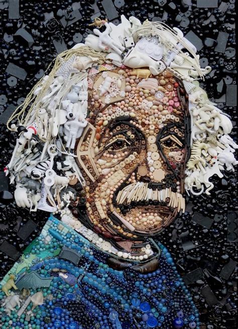 Stunning Portraits Made Of Hundreds Of Found Objects By