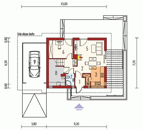 House With Attic Floor Plan