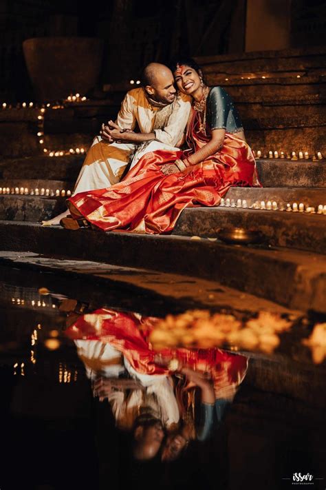 Photo Of A South Indian Couple Poses