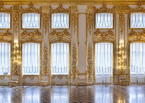 Beleco Luxurious Palace Backdrop Fabric 9x6ft European