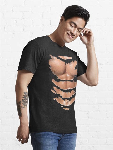 Ripped Muscle Shirt T Shirt For Sale By Tbdesigns Redbubble