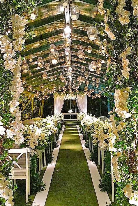 30 Beautiful Wedding Aisle Decoration Ideas Page 2 Of 6 Wedding