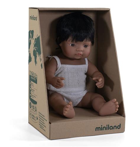 Miniland Doll Boy Hispanic 38 Cm Knuffels à La Carte