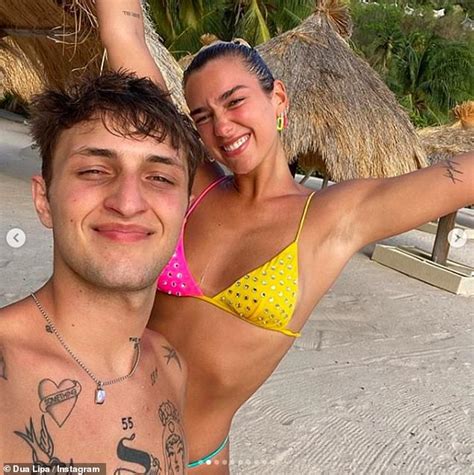 Dua Lipa And Boyfriend Anwar Hadid Soak Up The Sun In St Lucia Sound