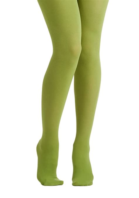 Back To The Basics Leggings In 2020 Green Tights Tights Green Stockings