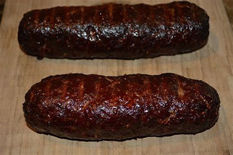 This might be the best summer recipe you'll ever try. Double garlic smoked summer sausage | Summer sausage ...