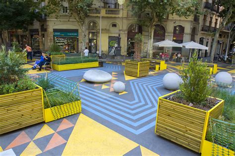 ¿cómo Trabajamos El Urbanismo Táctico En Barcelona