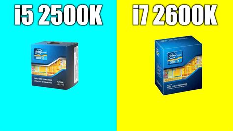 Intel Core I5 2500k Vs I7 2600k Tested In Cinebench R20 And 8 Games