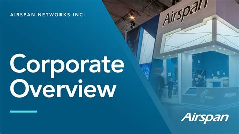 Airspan Corporate Video Youtube