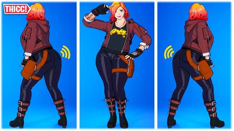 Fortnite Thicc Ready Penny Skin Showcased Anime Legends Pack