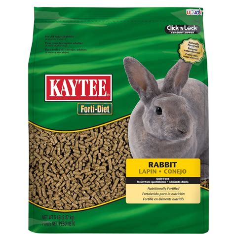Kaytee Forti Diet Rabbit Food 5 Pounds