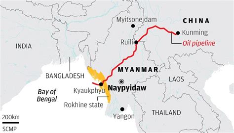 China Alarmed After Strategic Oil Pipeline Station In Myanmar Is