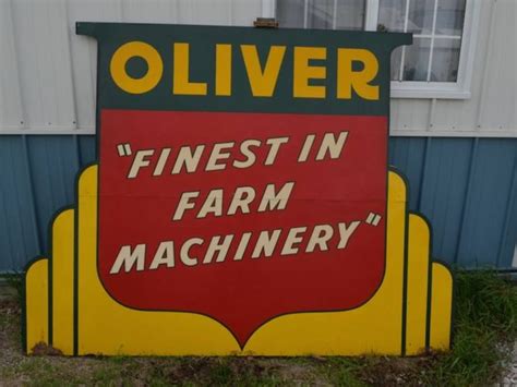 Oliver Sign Oliver Tractors Tractor Art Old Neon Signs