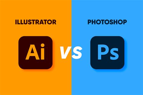 Illustrator Vs Photoshop On Behance