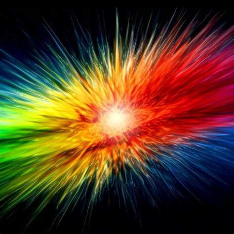 Burst Colors Ipad Wallpapers Free Download