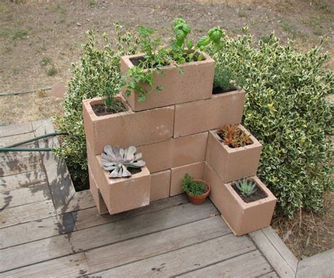Cinder Block Planter 5 Steps With Pictures