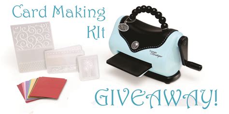 This is only a card making kit club. GIVEAWAY of a Card Making Beginner's Kit from Hobbycraft ...