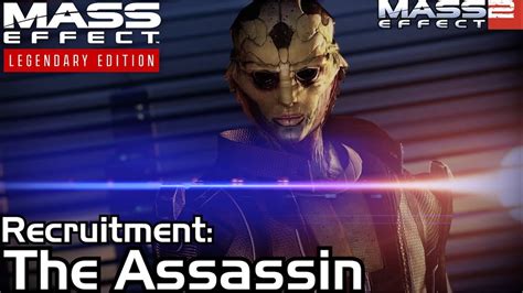 Mass Effect 2 Legendary Edition Recruiting The Assassin Youtube