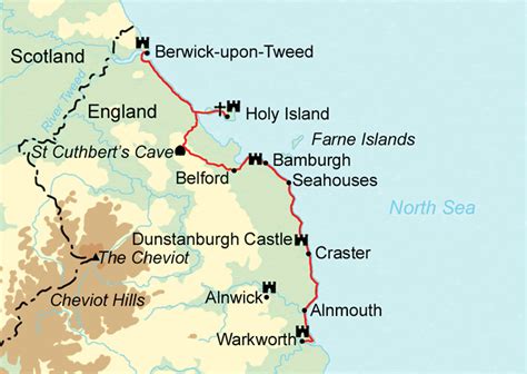 Northumberland Coast Path — Contours Walking Holidays