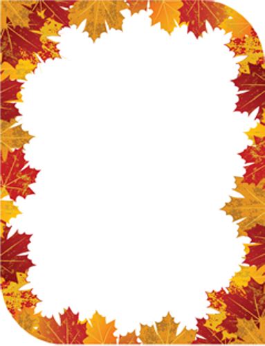 5 Best Images Of Fall Leaves Clip Art Free Printable Printable Autumn