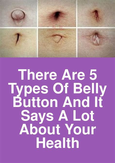 There Are 5 Types Of Belly Button And It Says A Lot About Your Health
