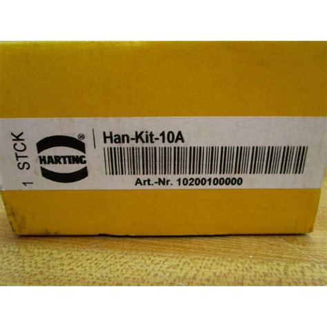 Harting Han Kit 10a Connector Kit Hankit10a Mara Industrial