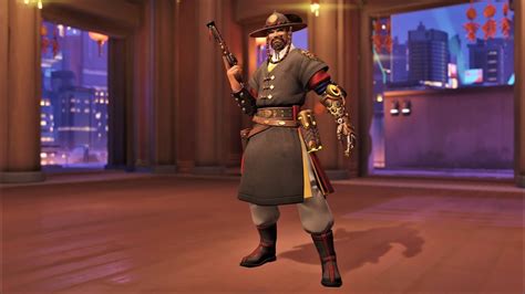 Overwatch Year Of The Dog Mccree Magistrate Skin Gameplay Legendary