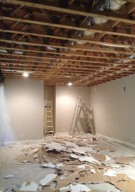 How To Prepare Basement Ceiling For Drywall Openbasement