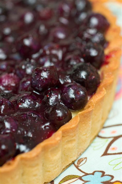 Sugar And Spice By Celeste Exquisite Blueberry Tart A Taste Of Paris
