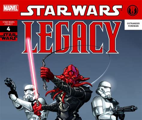 Star Wars Legacy 2006 4 Comic Issues Marvel