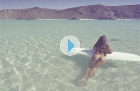 Get Teased Miss Reef 2015 Calendar Video Surfer