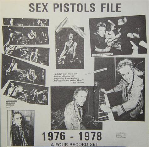 Sex Pistols File 1976 1978 Sex Pistols 1980 Lp5枚 Not On