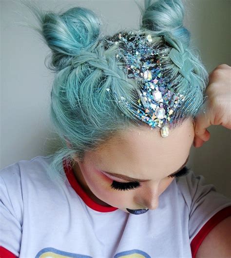 Pin By Hillary Blethen On Payton With Images Glitter Hair Festival