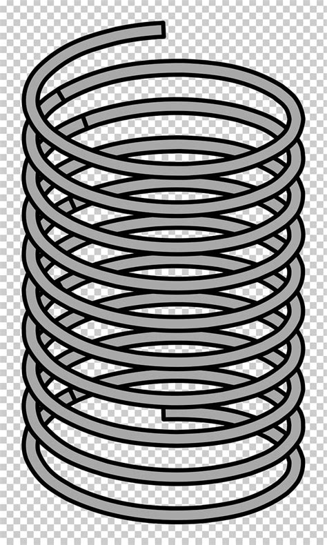 Coil Spring Png Clipart Bathroom Accessory Black And White Circle