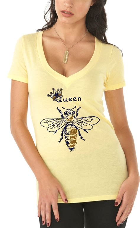 Bee Shirt Vintage Design Queen Bee T Shirt By Tothemoonandback Queen
