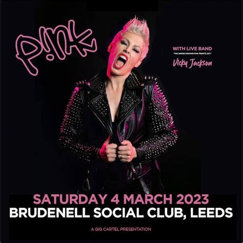 Pink By Vicky Jackson Tickets £1955 4 Mar Brudenell Social Club