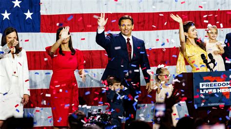 Desantis Wins Florida Re Election In A Rout The New York Times