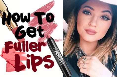 How To Get Fuller Lips