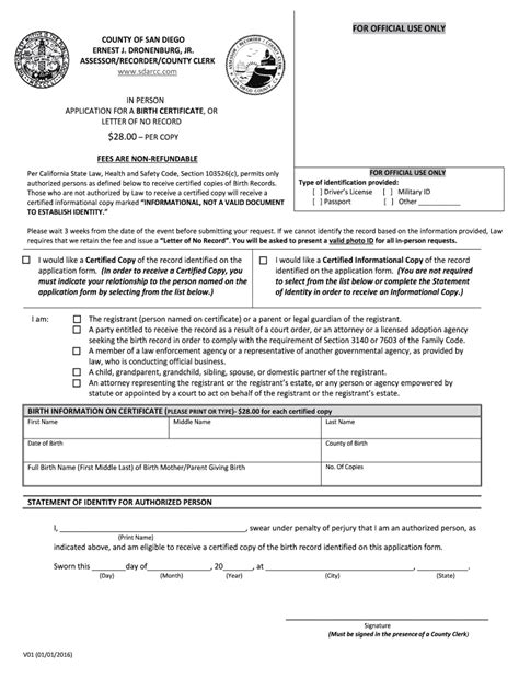 Ca V01 County Of San Diego 2016 2022 Fill And Sign Printable