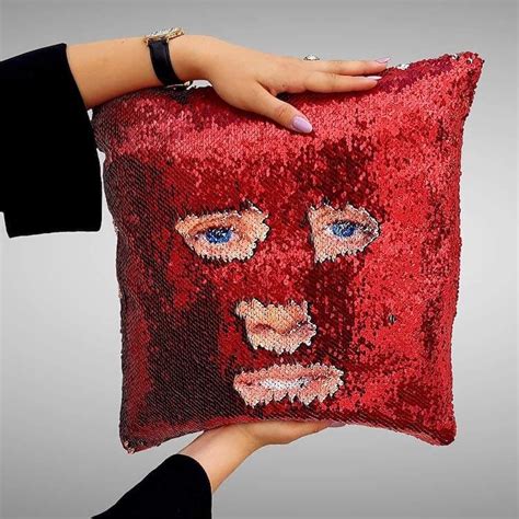 Nicolas Cage Sequin Pillow This Years Best T Ideas