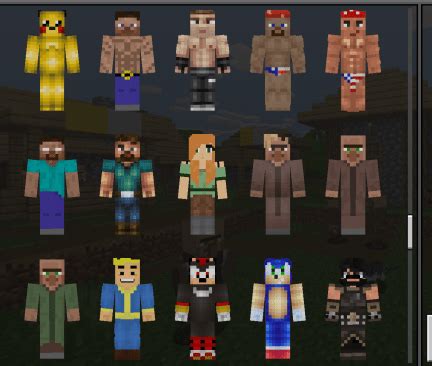 Casual skin pack has all the skins you want! Casual Skin Pack 3.3 - Skin Pack Minecraft PE 1.16.0.57, 1 ...