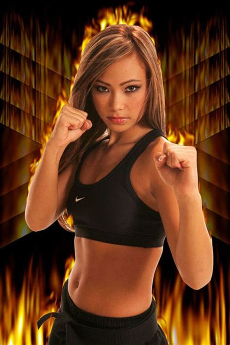 Michelle Waterson Fight Mean And A Super Hot Fighting Machine Meet